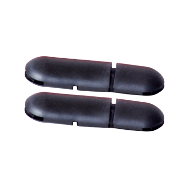 Tourna Vibrex Lock On vibration dampeners black - 2 pieces